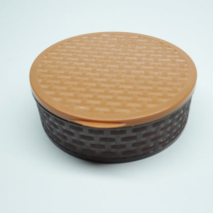 Round Masala Box, 7 Cups & Spoons, Dry Fruit Masala Box
