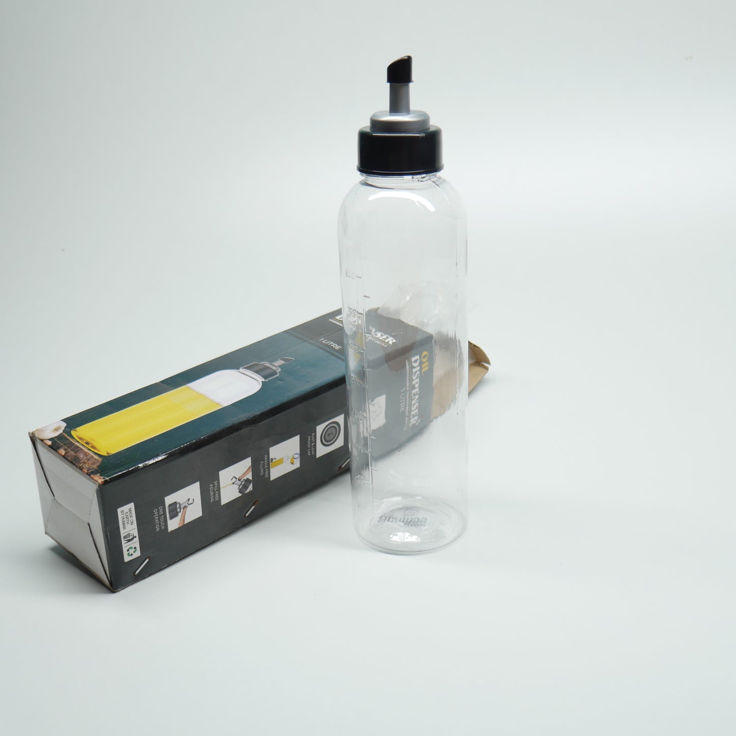 Premium Unbreakable Transparent Oil Dispenser Bottle 1000ml