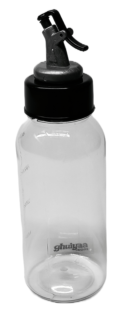 Unbreakable 500 ML Oil Dispenser Bottle for Kitchen | Transparent & Leakproof Glass Cruet with Auto-Flip Spout | Dustproof for Olive Oil, Vinegar, Soya Sauce | Controlled Pouring