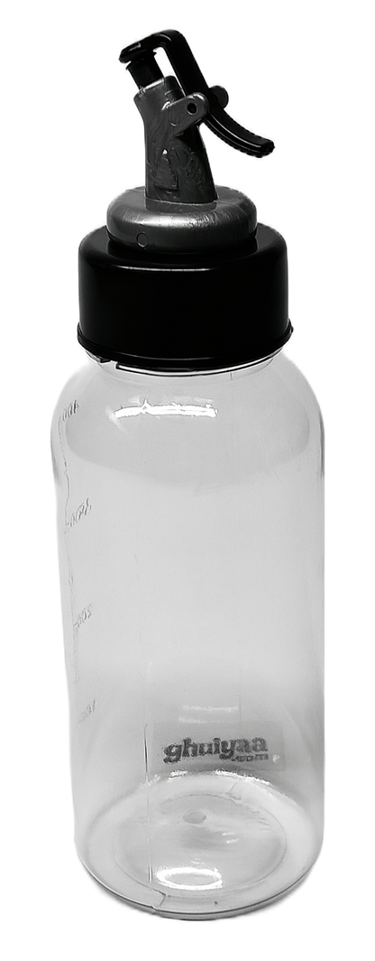 Unbreakable 500 ML Oil Dispenser Bottle for Kitchen | Transparent & Leakproof Glass Cruet with Auto-Flip Spout | Dustproof for Olive Oil, Vinegar, Soya Sauce | Controlled Pouring