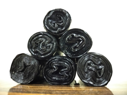 Bio Medical Waste Collection Garbage Bags | Small | 180 Count | 30 Bags X 6 Rolls | 17 X 19 Inches | For Dry & Wet Waste | Black